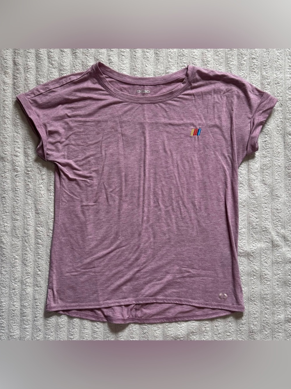 OGIO Women’s Athletic Tee Shirt Mauve Pink Performance Size M With NASCAR Logo